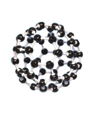 Buckminsterfullerene C60 Molecular Model